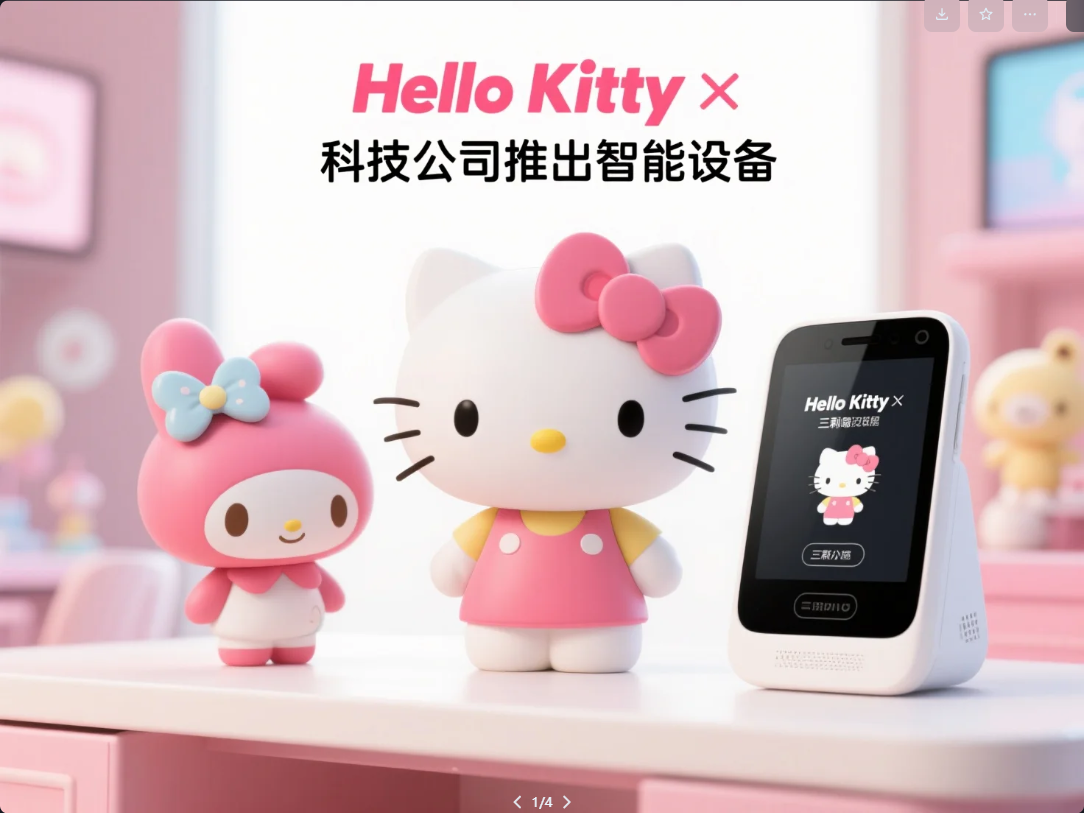 Hello Kitty 科技合作